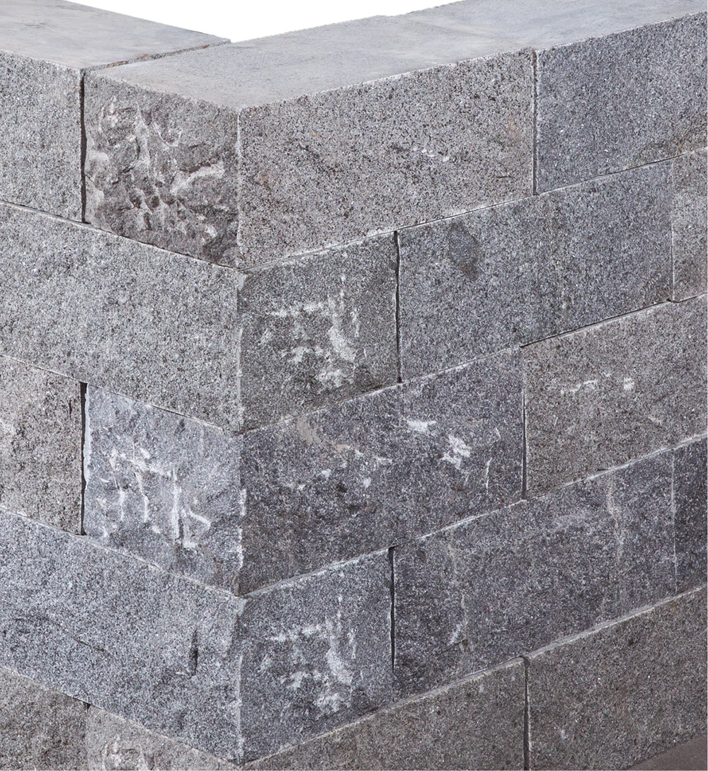 G654 Natural Split Wall Stone Dark Grey Granite Wall Tiles High Quality