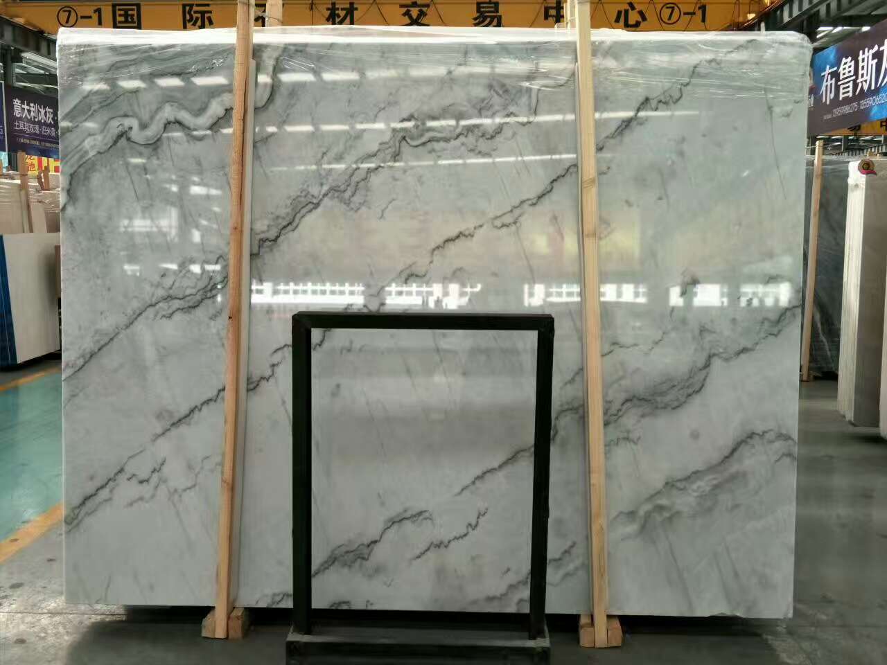 Bruce Grey Marble Chinese Marble Slabs High Quality