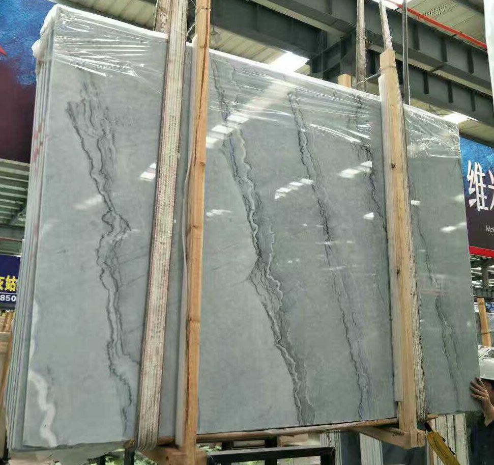 Bruce Grey Marble Chinese Marble Slabs High Quality