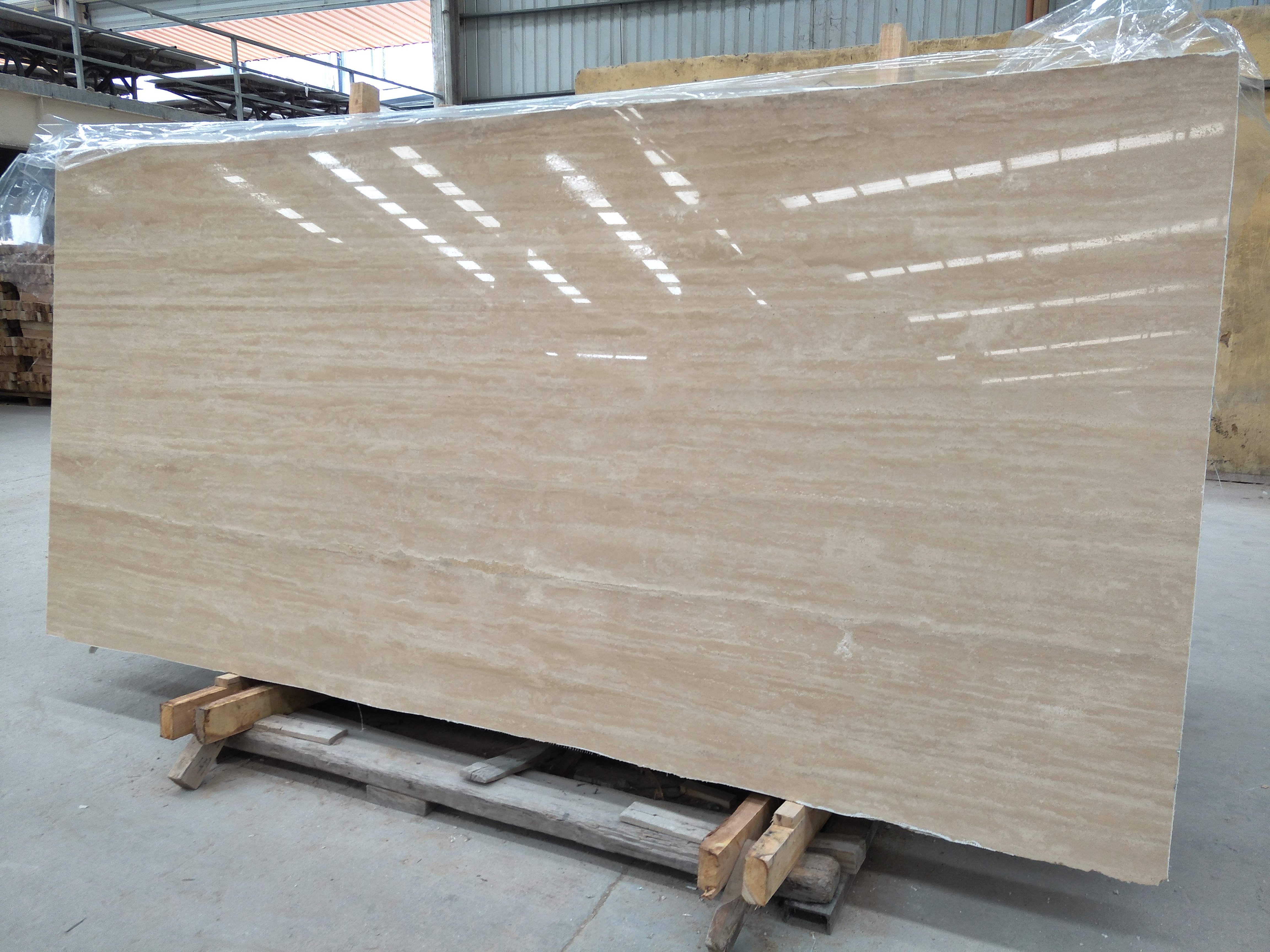 Roman Travertine Slabs High Quality Good Price